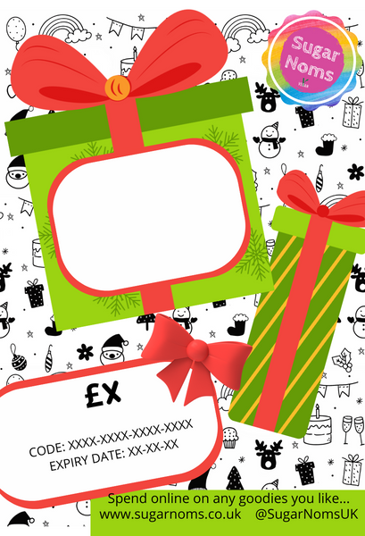 Gift Card (PHYSICALLY POSTED) - Christmas Present Design