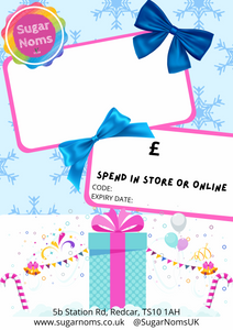 Gift Card (PHYSICALLY POSTED) - Snowflake Design
